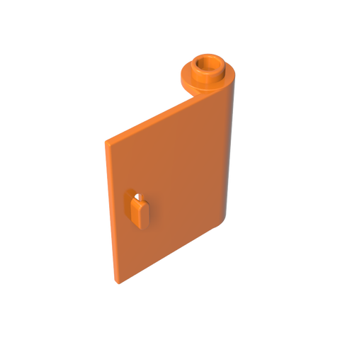Gobricks,Door 1 x 3 x 3 Right - Open Between Top and Bottom Hinge,60657,3190
