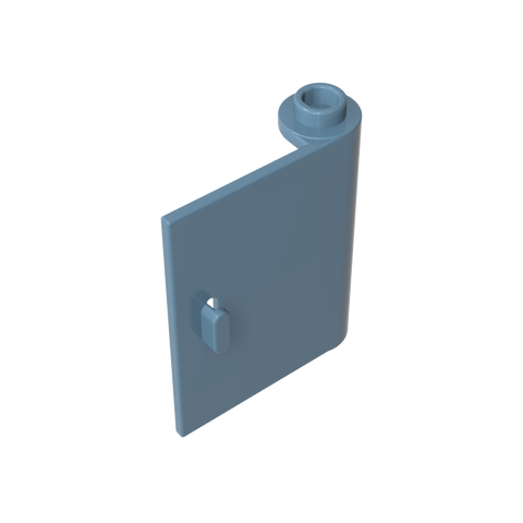 Gobricks,Door 1 x 3 x 3 Right - Open Between Top and Bottom Hinge,60657,3190