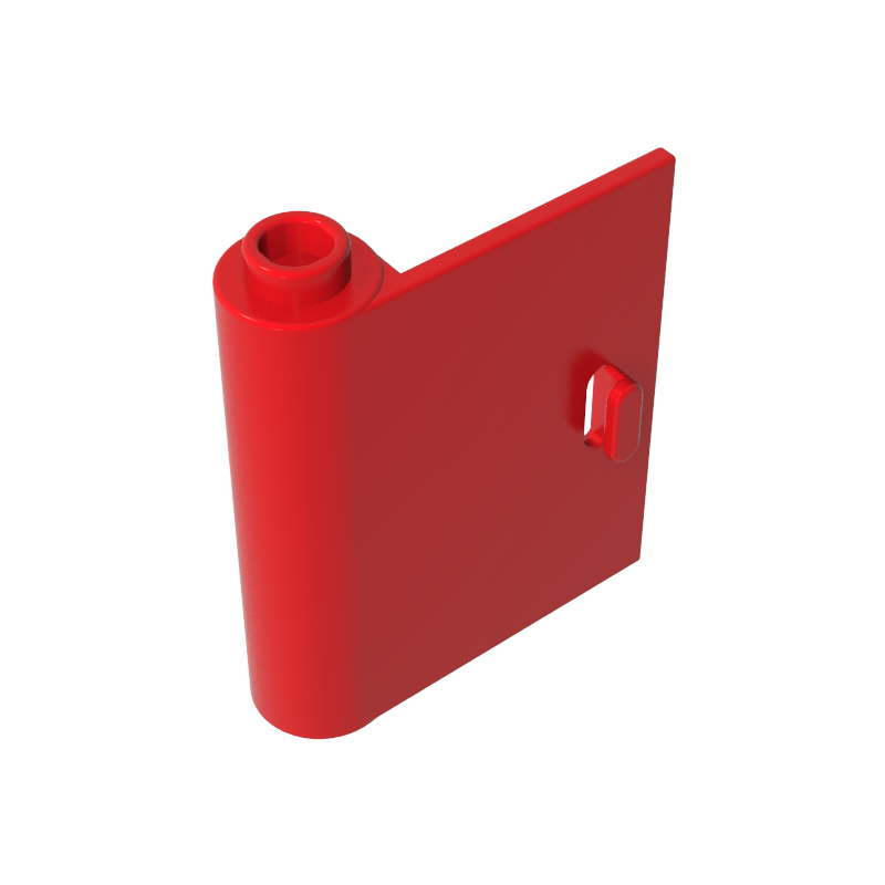 Gobricks,Door 1 x 3 x 3 Left - Open Between Top and Bottom Hinge,60658,3193,3191