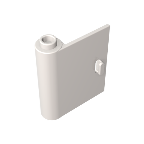 Gobricks,Door 1 x 3 x 3 Left - Open Between Top and Bottom Hinge,60658,3193,3191
