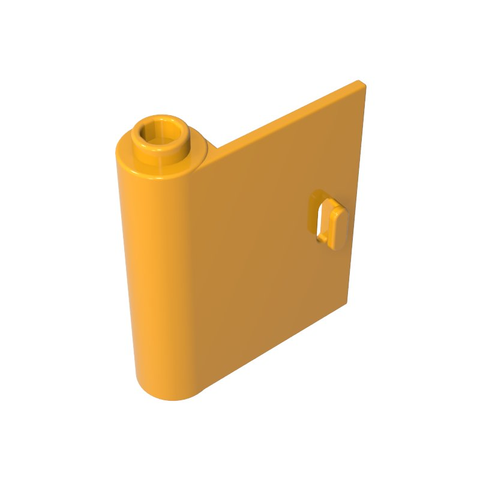 Gobricks,Door 1 x 3 x 3 Left - Open Between Top and Bottom Hinge,60658,3193,3191