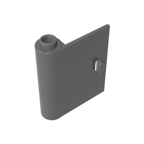 Gobricks,Door 1 x 3 x 3 Left - Open Between Top and Bottom Hinge,60658,3193,3191