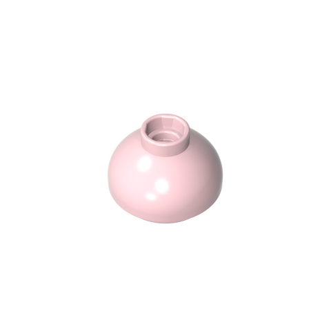 Gobricks,Brick Round 2 x 2 Dome Bottom [Open Stud],15395