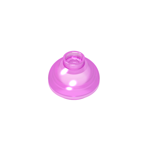 Gobricks,Brick Round 2 x 2 Dome Bottom [Open Stud],15395