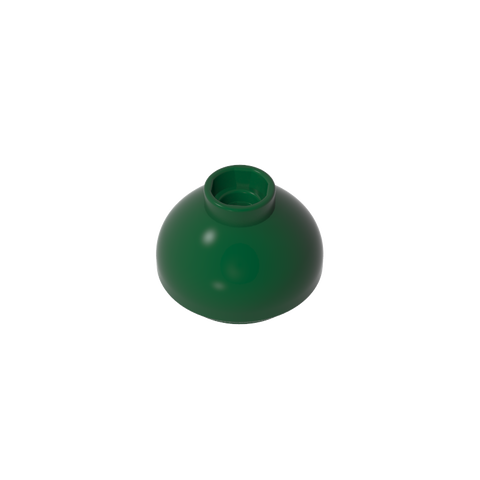 Gobricks,Brick Round 2 x 2 Dome Bottom [Open Stud],15395