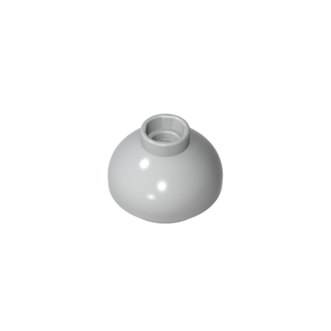 Gobricks,Brick Round 2 x 2 Dome Bottom [Open Stud],15395