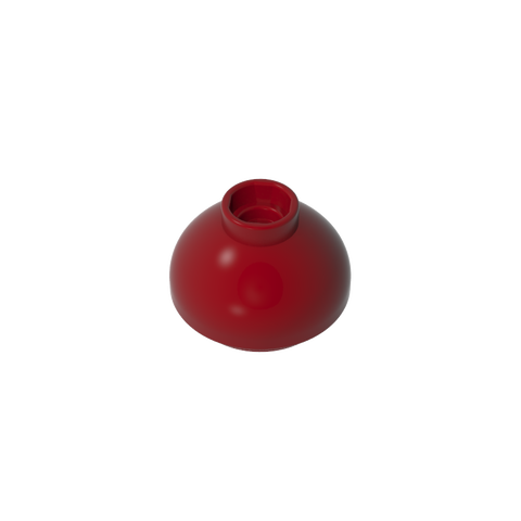 Gobricks,Brick Round 2 x 2 Dome Bottom [Open Stud],15395