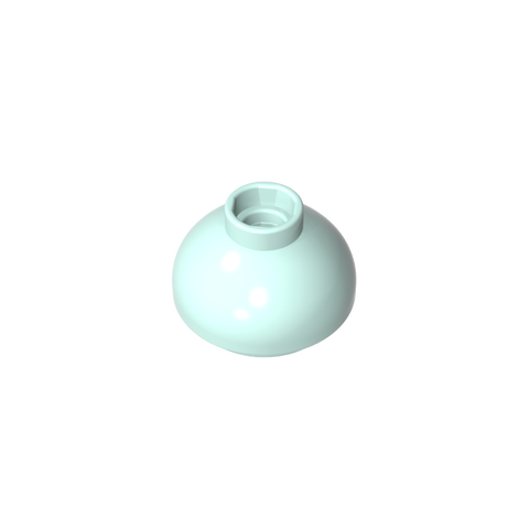 Gobricks,Brick Round 2 x 2 Dome Bottom [Open Stud],15395