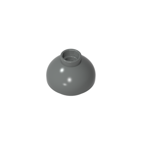 Gobricks,Brick Round 2 x 2 Dome Bottom [Open Stud],15395