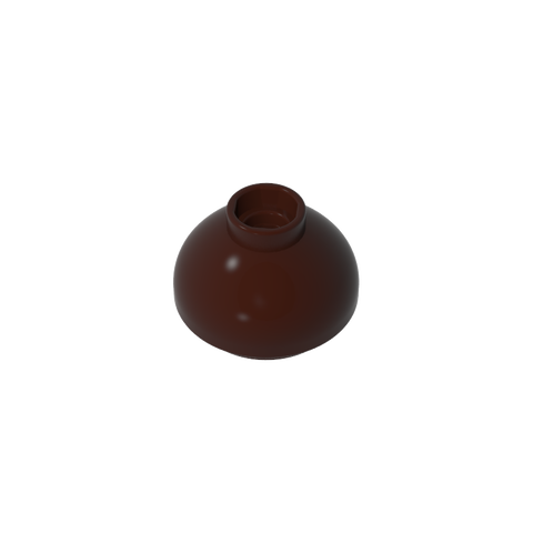 Gobricks,Brick Round 2 x 2 Dome Bottom [Open Stud],15395