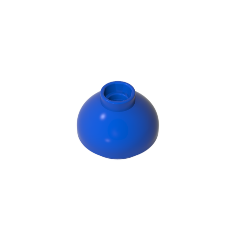 Gobricks,Brick Round 2 x 2 Dome Bottom [Open Stud],15395