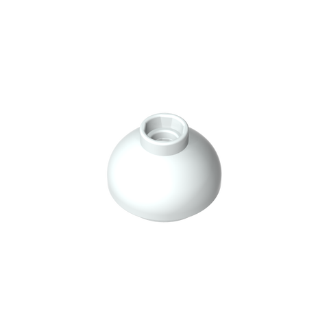 Gobricks,Brick Round 2 x 2 Dome Bottom [Open Stud],15395