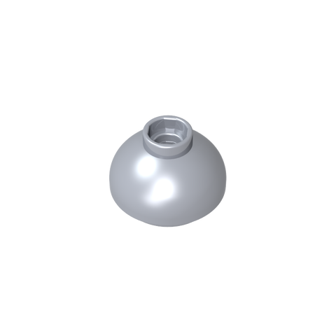 Gobricks,Brick Round 2 x 2 Dome Bottom [Open Stud],15395