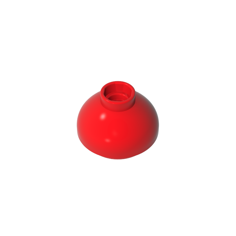 Gobricks,Brick Round 2 x 2 Dome Bottom [Open Stud],15395