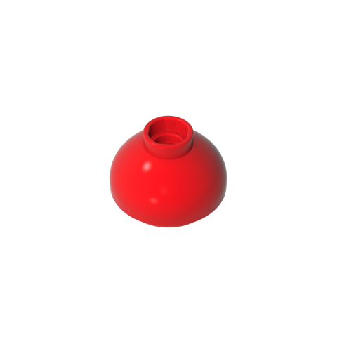 Gobricks,Brick Round 2 x 2 Dome Bottom [Open Stud],15395