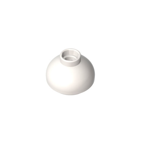 Gobricks,Brick Round 2 x 2 Dome Bottom [Open Stud],15395