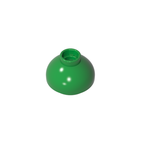 Gobricks,Brick Round 2 x 2 Dome Bottom [Open Stud],15395