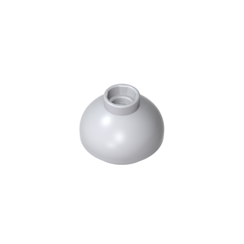 Gobricks,Brick Round 2 x 2 Dome Bottom [Open Stud],15395