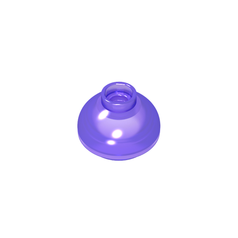 Gobricks,Brick Round 2 x 2 Dome Bottom [Open Stud],15395