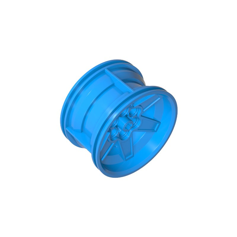 Gobricks,Wheel 56 x 34 Technic Racing Medium with 6 Pin Holes,15038