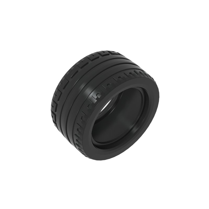 Gobricks,Tyre 43.2 x 22 ZR,44309