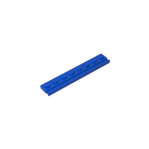 Gobricks,Plate Special 1 x 8 with Door Rail,4510