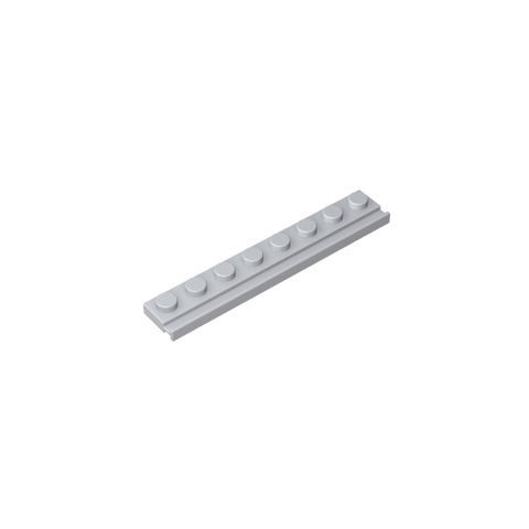 Gobricks,Plate Special 1 x 8 with Door Rail,4510
