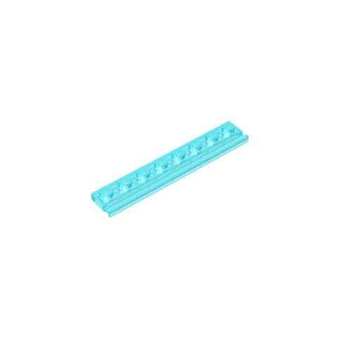 Gobricks,Plate Special 1 x 8 with Door Rail,4510