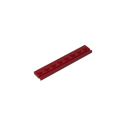 Gobricks,Plate Special 1 x 8 with Door Rail,4510