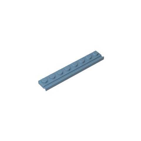 Gobricks,Plate Special 1 x 8 with Door Rail,4510