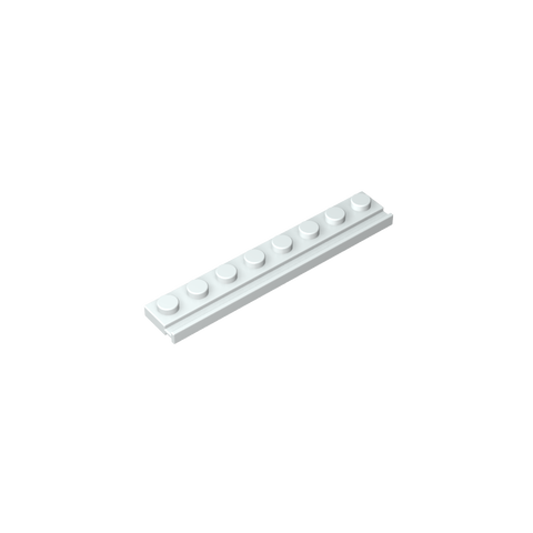 Gobricks,Plate Special 1 x 8 with Door Rail,4510