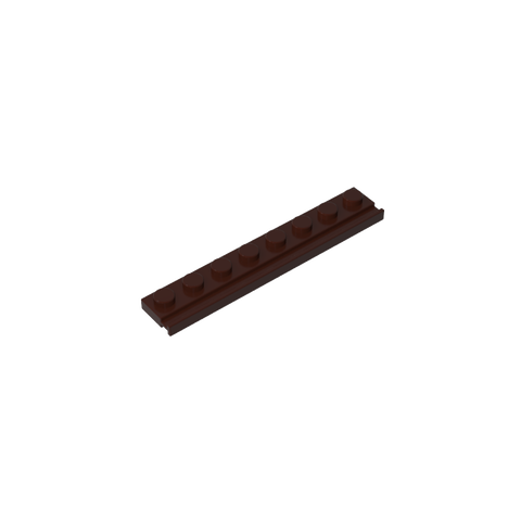 Gobricks,Plate Special 1 x 8 with Door Rail,4510
