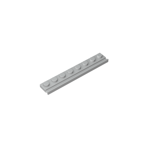 Gobricks,Plate Special 1 x 8 with Door Rail,4510