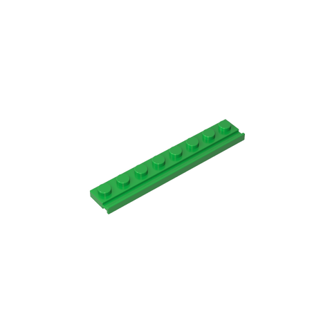 Gobricks,Plate Special 1 x 8 with Door Rail,4510