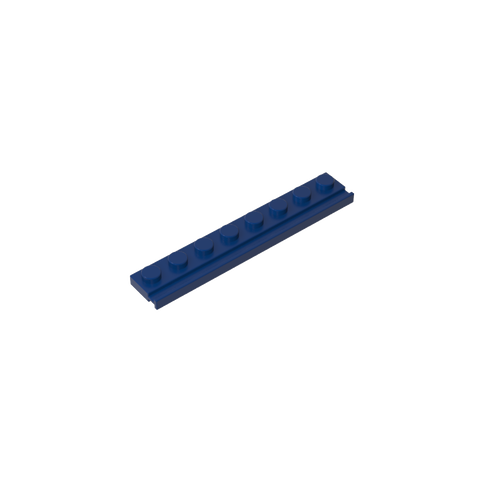 Gobricks,Plate Special 1 x 8 with Door Rail,4510