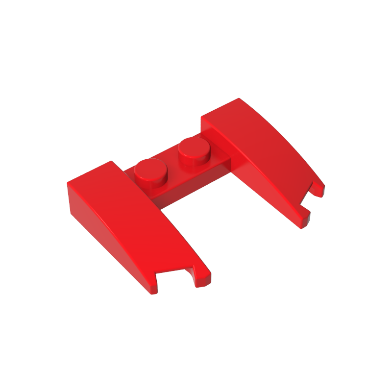 Gobricks,Wedge Curved 3 x 4 x 2/3 Cutout,11291,31584