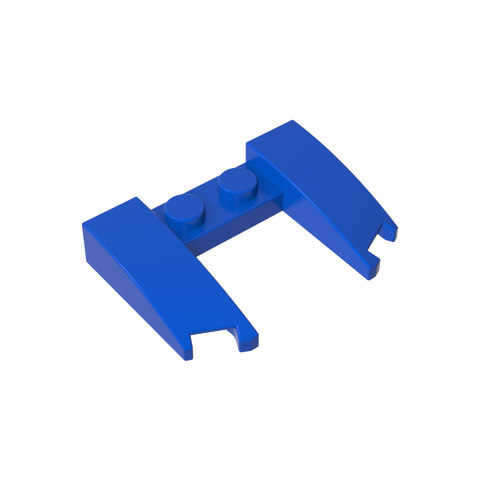 Gobricks,Wedge Curved 3 x 4 x 2/3 Cutout,11291,31584