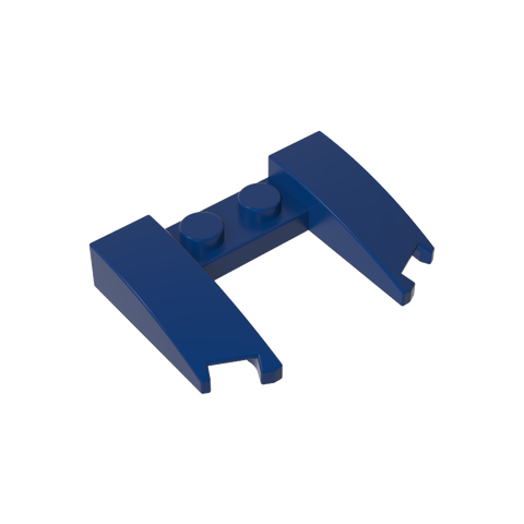 Gobricks,Wedge Curved 3 x 4 x 2/3 Cutout,11291,31584
