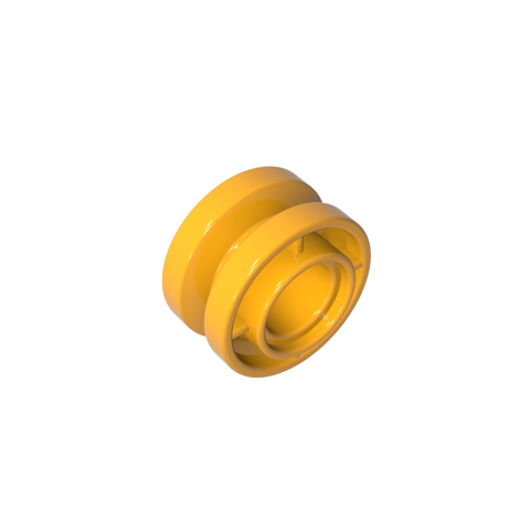 Gobricks,Wheel 11 x 8 with Center Groove,42610