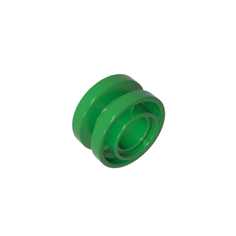 Gobricks,Wheel 11 x 8 with Center Groove,42610