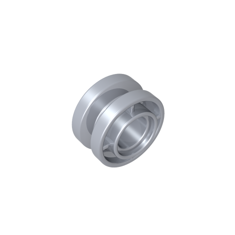 Gobricks,Wheel 11 x 8 with Center Groove,42610