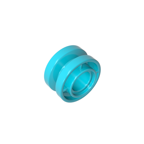 Gobricks,Wheel 11 x 8 with Center Groove,42610