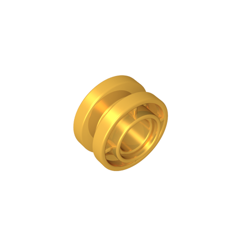 Gobricks,Wheel 11 x 8 with Center Groove,42610
