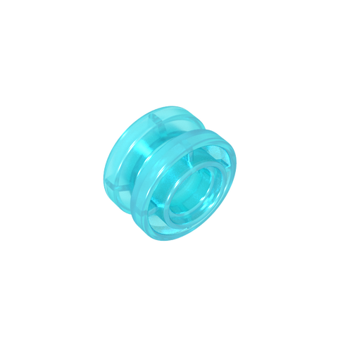 Gobricks,Wheel 11 x 8 with Center Groove,42610