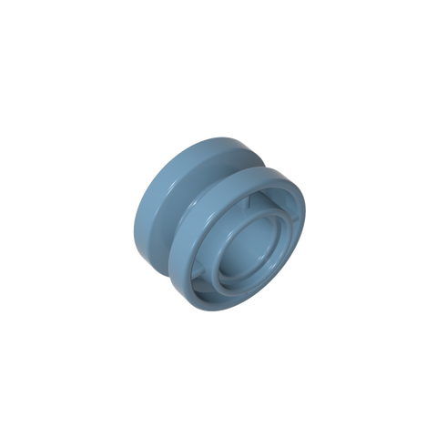 Gobricks,Wheel 11 x 8 with Center Groove,42610