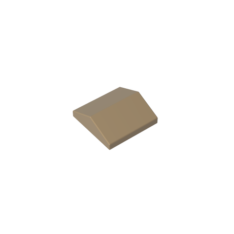 Gobricks,Slope 33° 2 x 2 Double,3300