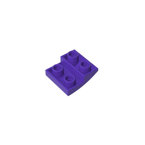 Gobricks,Slope Curved 2 x 2 Inverted,32803