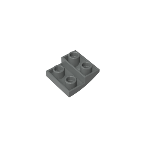 Gobricks,Slope Curved 2 x 2 Inverted,32803