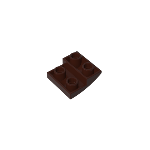 Gobricks,Slope Curved 2 x 2 Inverted,32803