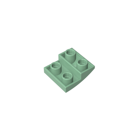 Gobricks,Slope Curved 2 x 2 Inverted,32803